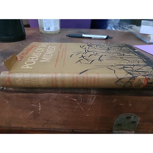 Poems of the Midwest HC/DJ 2nd 1946 - Picture 2 of 5